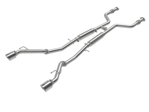 aFe Power - 49-36138-P | AFE Power Takeda 2-1/2 IN 304 Stainless Steel Cat-Back Exhaust System w/ Polished Tips (2023-2024 Z V6-3.0L tt)