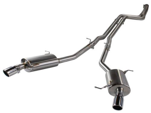 aFe Power - 49-36308 | AFE Power MACH Force-Xp 2-1/2 IN Stainless Steel Cat-Back Exhaust System (2011-2016 535i F10 L6-3.0L t)