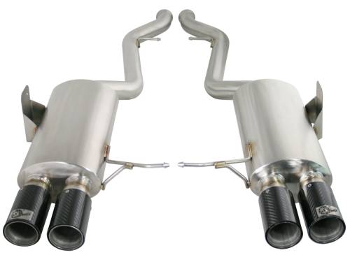 aFe Power - 49-36311-C | AFE Power MACH Force-Xp 2-1/2 IN 304 Stainless Steel Cat-Back Exhaust System (2008-2013 M3 E90/92/93 V8-4.0L)