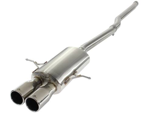 aFe Power - 49-36318 | AFE Power MACH Force-Xp 2-1/2 IN 304 Stainless Steel Cat-Back Exhaust System (2007-2015 Cooper S L4-1.6L t)