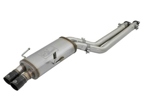 aFe Power - 49-36332-B | AFE Power MACH Force-Xp Stainless Steel Cat-Back Exhaust System w/ Black Tip (1996-1999 M3 E36 L6-3.2L)