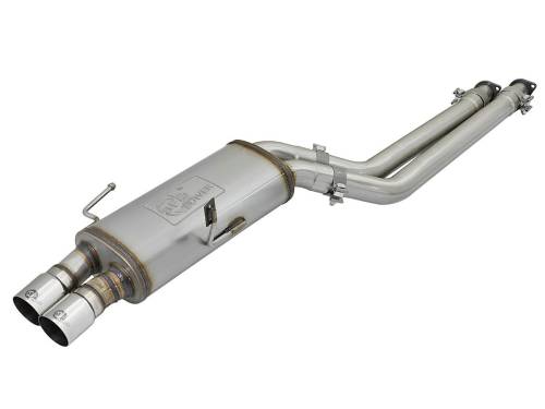 aFe Power - 49-36332-P | AFE Power MACH Force-Xp Stainless Steel Cat-Back Exhaust System w/ Polished Tip (1996-1999 M3 E36 L6-3.2L)