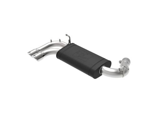 aFe Power - 49-36346-P | AFE Power MACH Force-XP 2-1/2 IN 304 Stainless Steel Axle-Back Exhaust w/ Polished Tips (2014-2016 228i F22/23 L4-2.0L t)