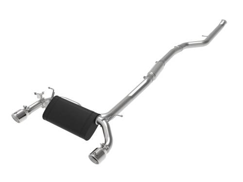 aFe Power - 49-36347-P | AFE Power MACH Force-XP 3 IN to 2-1/2 IN 304 Stainless Steel Cat-Back Exhaust Polished (2014-2016 M235i F22/23 L4-2.0L t)