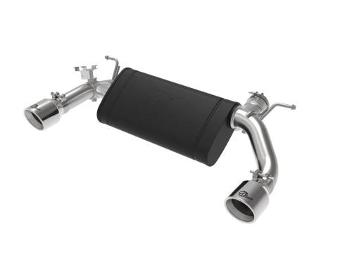 aFe Power - 49-36348-P | AFE Power MACH Force-XP 3 IN to 2-1/2 IN 304 Stainless Steel Axle-Back Exhaust Polished (2014-2016 M235i F22/23 L4-2.0L t)