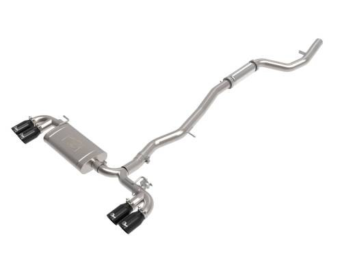 aFe Power - 49-36352-B | AFE Power MACH Force-Xp 3 IN to 2-1/2 IN Stainless Steel Cat-Back Exhaust System Black (2019-2024 Z4 M40i G29 L6-3.0L t)