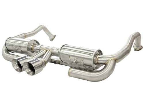 aFe Power - 49-36409 | AFE Power MACH Force-Xp 2 IN to 2-1/2 IN Stainless Steel Cat-Back Exhaust System (2005-2008 Boxster 987.1)