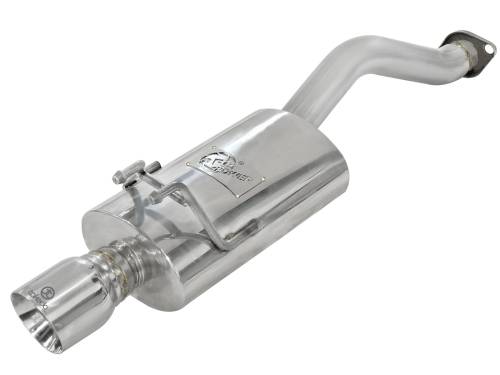 aFe Power - 49-36606 | AFE Power Takeda 2-1/2 IN 304 Stainless Steel Axle-Back Exhaust System (2006-2011 Civic Si L4-2.0L)