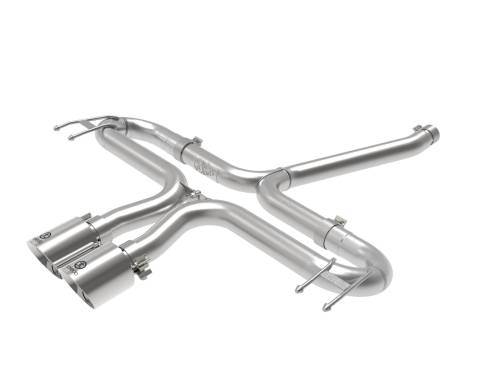 aFe Power - 49-36625-P | AFE Power Takeda 2-1/2 IN 304 Stainless Steel Axle-Back Exhaust System w/ Polished Tips (2017-2021 Civic Sport L4-1.5L t)