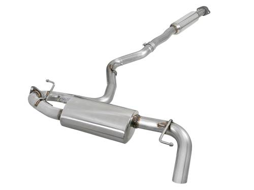 aFe Power - 49-36803 | AFE Power Takeda 2-1/2 IN 304 Stainless Steel Cat-Back Exhaust System (2018-2023 Crosstrek H4-2.0L)