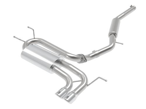 aFe Power - 49-37005-P | AFE Power Takeda 2-1/2 IN 304 Stainless Steel Cat-Back Exhaust w/ Polished Tip (2016-2024 MX-5 Miata ND L4-2.0L)