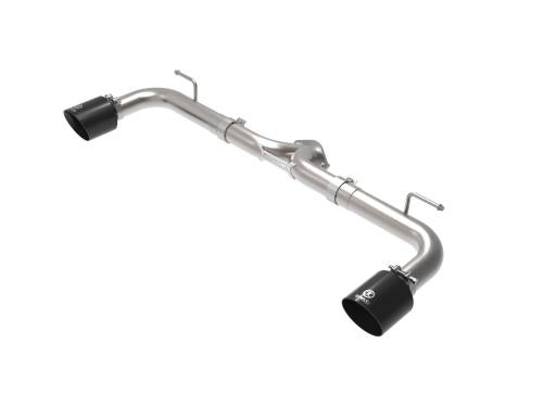 aFe Power - 49-37014-B | AFE Power Takeda 2-1/2 IN 304 Stainless Steel Axle-Back Exhaust System w/ Black Tips (2014-2018 3 L4-2.0/2.5L)