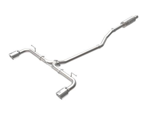 aFe Power - 49-37015-P | AFE Power Takeda 2-1/2 IN 304 Stainless Steel Cat-Back Exhaust System w/ Polished Tips (2014-2018 3 L4-2.0/2.5L)