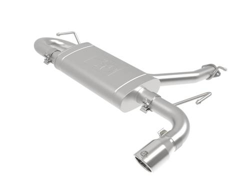 aFe Power - 49-37017-P | AFE Power Takeda 2-1/2 IN 304 Stainless Steel Axle-Back Exhaust System w/ Polished Tips (2018-2023 Kona L4-1.6L t)