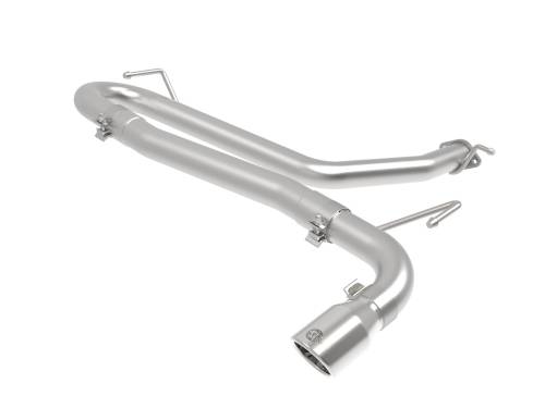 aFe Power - 49-37017NM | AFE Power Takeda 2-1/2 IN 304 Stainless Steel Axle-Back Exhaust System w/o Muffler (2018-2023 Kona L4-1.6L t)