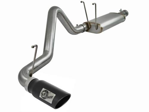 aFe Power - 49-42031-B | AFE Power Mach Force-Xp 3 IN Cat-Back Exhaust System with Dual Polished Tips (2009-2024 Ram 1500 Pickup V8-5.7L)