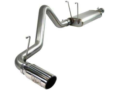 aFe Power - 49-42031-P | AFE Power Mach Force-Xp 3 IN Cat-Back Exhaust System with Dual Polished Tips (2009-2024 Ram 1500 Pickup V8-5.7L)