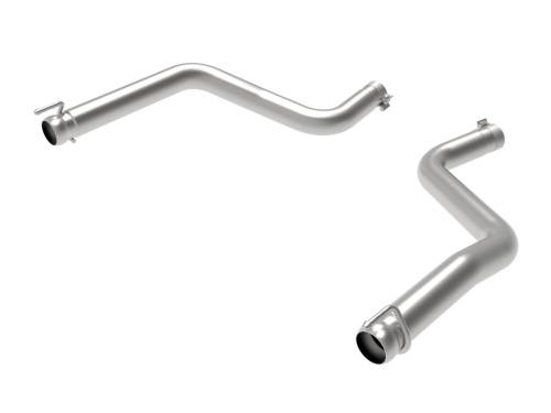 aFe Power - 49-42079 | AFE Power MACH Force-Xp 409 Stainless Steel Axle-Back Exhaust System (2015-2023 Challenger V8-5.7L/6.2Lsc/6.4L)