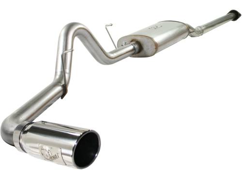 aFe Power - 49-43015 | AFE Power MACH Force-Xp 3 IN 409 Stainless Steel Cat-Back Exhaust System (2009-2010 F150 Pickup V8-4.6/5.4L)