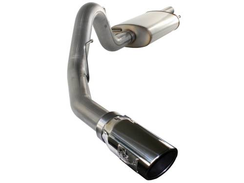 aFe Power - 49-43037-P | AFE Power MACH Force-Xp 3-1/2 IN 409 Stainless Steel Cat-Back Exhaust System w/Polished Tip (2010-2014 F150 Pickup V8-6.2L)