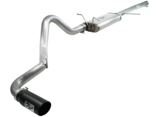 aFe Power - 49-43043-B | AFE Power MACH Force-Xp 3 IN 409 Stainless Steel Cat-Back Exhaust System w/Black Tip (1997-2003 F150 Pickup V8-4.6/5.4L)