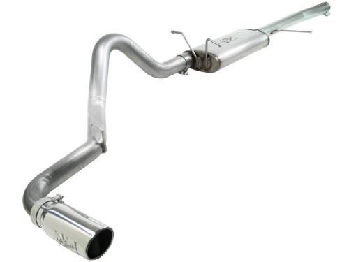 aFe Power - 49-43043-P | AFE Power MACH Force-Xp 3 IN 409 Stainless Steel Cat-Back Exhaust System w/Polished Tip (1997-2003 F150 Pickup V8-4.6/5.4L)