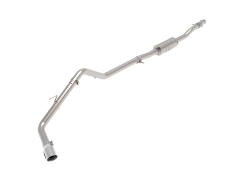 aFe Power - 49-43115-P | AFE Power Apollo GT Series 3 IN 409 Stainless Steel Cat-Back Exhaust System w/ Polish Tip (2019-2023 Ranger L4-2.3L t)