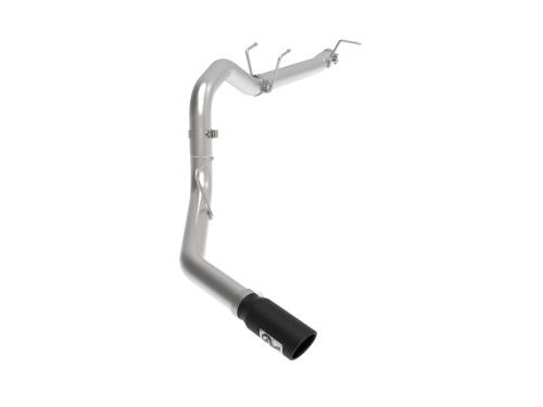 aFe Power - 49-43116NM-B | AFE Power Apollo GT Series 3-1/2 IN Stainless Steel Axle-Back Exhaust System w/ Black Tip (2017-2024 F250, F350 Super Duty V8-6.2/7.3L)