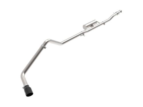 aFe Power - 49-43118-B | AFE Power Apollo GT Series 3 IN 409 Stainless Steel Cat-Back Exhaust System w/ Black Tip (2019-2023 Ranger L4-2.3L t)