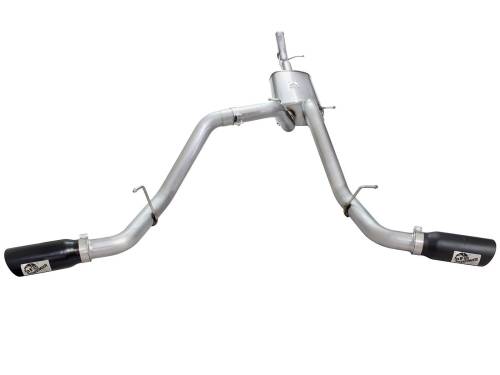 aFe Power - 49-44057-B | AFE Power MACH Force-Xp 3 IN 409 Stainless Steel Cat-Back Exhaust System w/Black Tip (2009-2019 Silverado, Sierra 1500 V6-4.3/V8-4.8/5.3L)