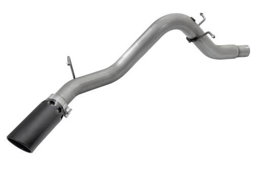 aFe Power - 49-44064-B | AFE Power Large Bore-HD 3-1/2 IN 409 Stainless Steel DPF-Back Exhaust System w/Black Tip (2016-2021 Colorado L4-2.8L)