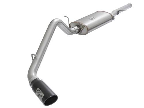 aFe Power - 49-44072-B | AFE Power MACH Force-Xp 3 IN 409 Stainless Steel Cat-Back Exhaust System w/Black Tip (2009-2019 Silverado, Sierra 1500 V6-4.3/V8-4.8/5.3L)