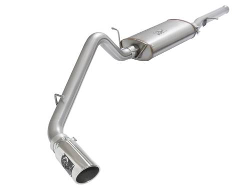 aFe Power - 49-44072-P | AFE Power MACH Force-Xp 3 IN 409 Stainless Steel Cat-Back Exhaust System w/Polished Tip (2009-2019 Silverado, Sierra 1500 V6-4.3/V8-4.8/5.3L)