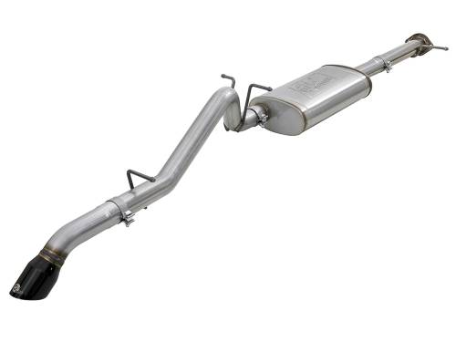 aFe Power - 49-44099-B | AFE Power MACH Force-Xp 3 IN 409 Stainless Cat-Back Hi-Tuck Exhaust System w/ Black Tip (2015-2021 Colorado L4-2.5L/V6-3.6L)