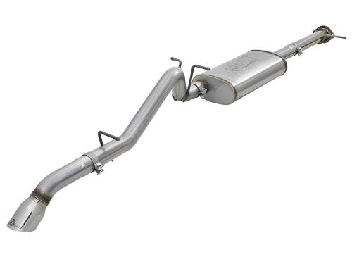 aFe Power - 49-44099-P | AFE Power MACH Force-Xp 3 IN 409 Stainless Cat-Back Hi-Tuck Exhaust System w/ Polished Tip (2015-2021 Colorado L4-2.5L/V6-3.6L)