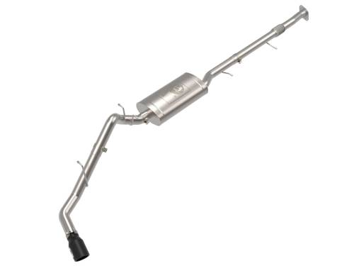 aFe Power - 49-44141-B | AFE Power Apollo GT Series 3 IN 409 Stainless Steel Cat-Back Exhaust System w/ Black Tip (2023-2024 Colorado L4-2.7L t)