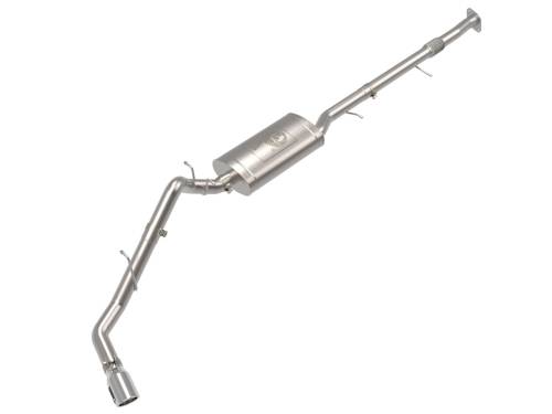 aFe Power - 49-44141-P | AFE Power Apollo GT Series 3 IN 409 Stainless Steel Cat-Back Exhaust System w/ Polish Tip (2023-2024 Colorado L4-2.7L t)