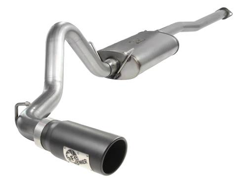 aFe Power - 49-46001-1B | AFE Power MACH Force-Xp 3 IN 409 Stainless Steel Cat-Back Exhaust System (2005-2012 Tacoma V6-4.0L)