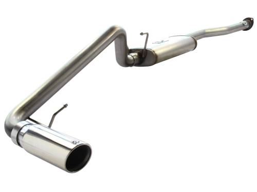 aFe Power - 49-46004 | AFE Power MACH Force-Xp 2-1/2 IN 409 Stainless Steel Cat-Back Exhaust System (1999-2004 Tacoma L4-2.4/2.7L)