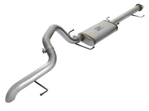 aFe Power - 49-46005-1 | AFE Power MACH Force-Xp 3 IN 409 Stainless Steel Cat-Back Exhaust System (2007-2018 FJ Cruiser V6-4.0L)