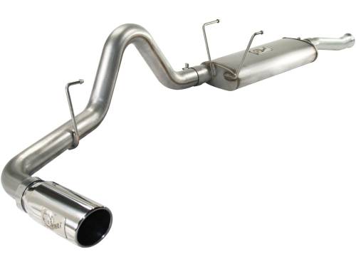 aFe Power - 49-46007 | AFE Power MACH Force-Xp 3 IN 409 Stainless Steel Cat-Back Exhaust System (2000-2004 Tundra V8-4.7L)