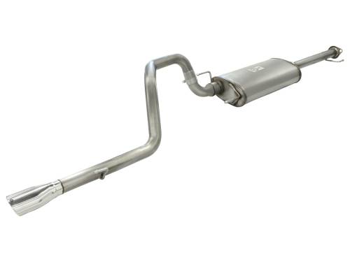 aFe Power - 49-46016-P | AFE Power MACH Force-Xp 2-1/2 IN 409 Stainless Steel Cat-Back Exhaust System w/Polished Tip (2005-2009 GX 470 V8-4.7L)