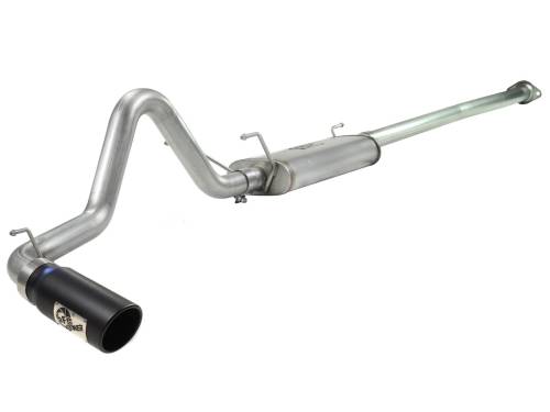 aFe Power - 49-46021-B | AFE Power MACH Force-Xp 2-1/2 IN 409 Stainless Steel Cat-Back Exhaust System w/Black Tip (2013-2015 Tacoma V6-4.0L)