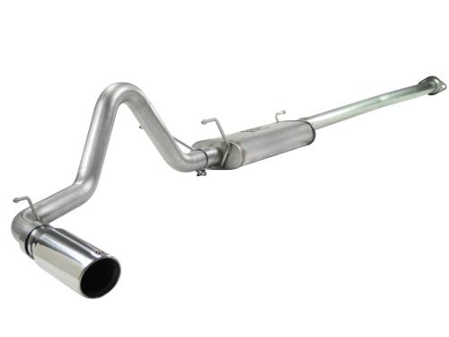 aFe Power - 49-46021-P | AFE Power MACH Force-Xp 2-1/2 IN 409 Stainless Steel Cat-Back Exhaust System w/Polished Tip (2013-2015 Tacoma V6-4.0L)