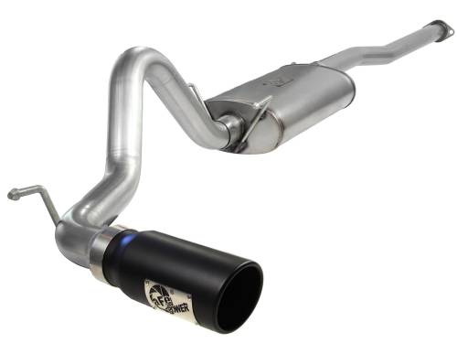 aFe Power - 49-46022-B | AFE Power MACH Force-Xp 3 IN 409 Stainless Steel Cat-Back Exhaust System w/Black Tip (2013-2015 Tacoma V6-4.0L)