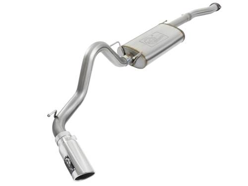 aFe Power - 49-46026-P | AFE Power MACH Force-Xp 3 IN 409 Stainless Steel Cat-Back Exhaust System w/Polished Tip (2016-2023 Tacoma V6-3.5L)