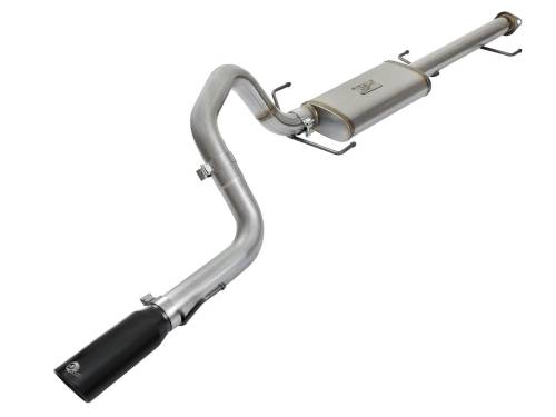 aFe Power - 49-46028-B | AFE Power MACH Force-Xp 3 IN 409 Stainless Cat-Back Exhaust System w/ Black Tip (2007-2018 FJ Cruiser V6-4.0L)