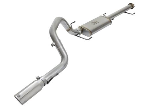 aFe Power - 49-46028-P | AFE Power MACH Force-Xp 3 IN 409 Stainless Cat-Back Exhaust System w/ Polished Tip (2007-2018 FJ Cruiser V6-4.0L)