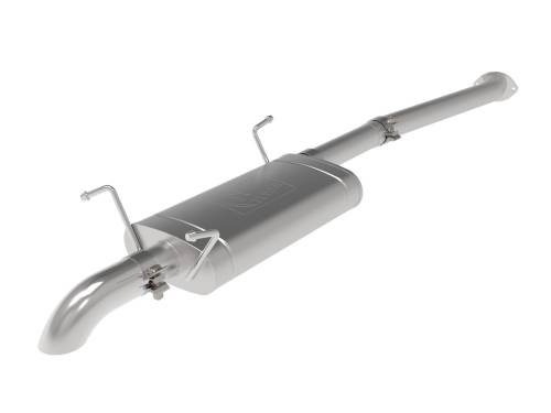 aFe Power - 49-46046 | AFE Power ROCK BASHER 2-1/2 IN 409 Stainless Steel Cat-Back Exhaust System (2016-2023 Tacoma L4-2.7L / V6-3.5L)