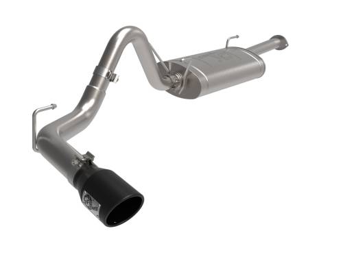 aFe Power - 49-46063-B | AFE Power Apollo GT Series 2-1/2 IN to 3 IN 409 SS Cat-Back Exhaust System w/ Black Tip (2016-2023 Tacoma L4-2.7/V6-3.5L)